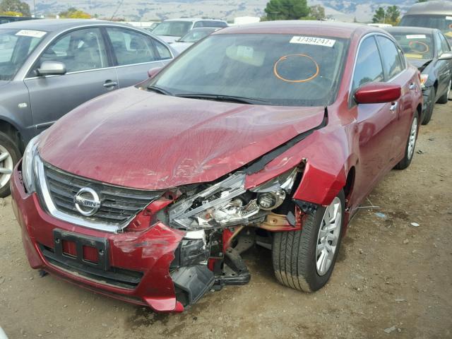 1N4AL3AP8HC110965 - 2017 NISSAN ALTIMA 2.5 MAROON photo 2