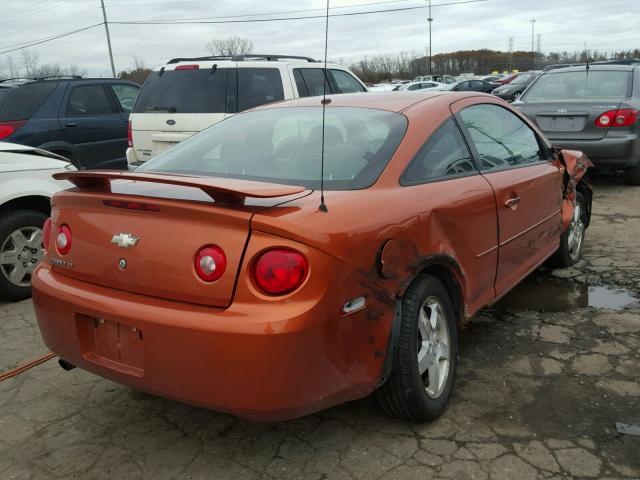 1G1AL15F567758374 - 2006 CHEVROLET COBALT LT ORANGE photo 4