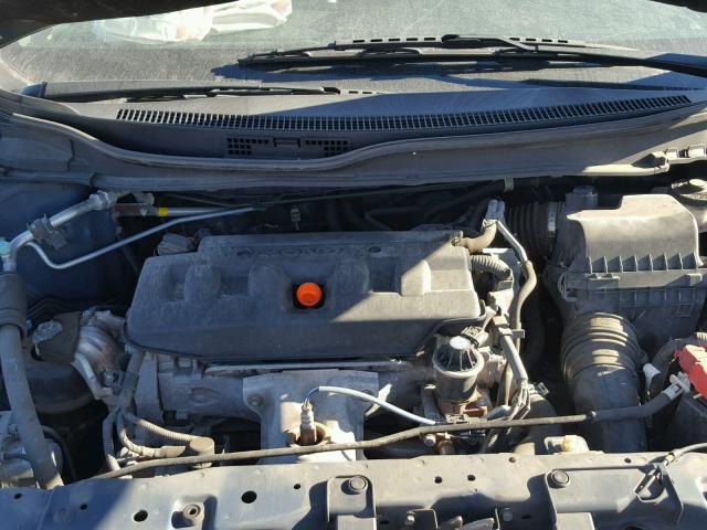 2HGFG3B82CH544642 - 2012 HONDA CIVIC EX BLUE photo 7