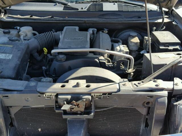 1GNDS13SX52370342 - 2005 CHEVROLET TRAILBLAZE GRAY photo 7