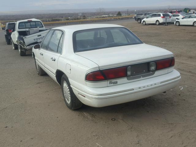 1G4HR52K7VH600782 - 1997 BUICK LESABRE LI WHITE photo 3