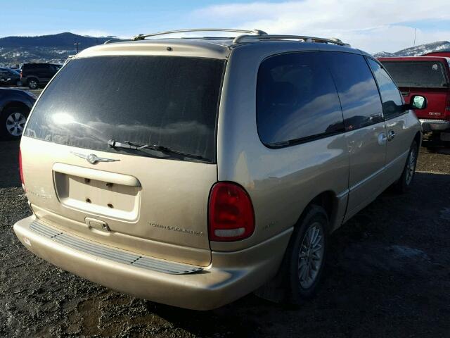 1C4GP64L8YB617860 - 2000 CHRYSLER TOWN & COU TAN photo 4