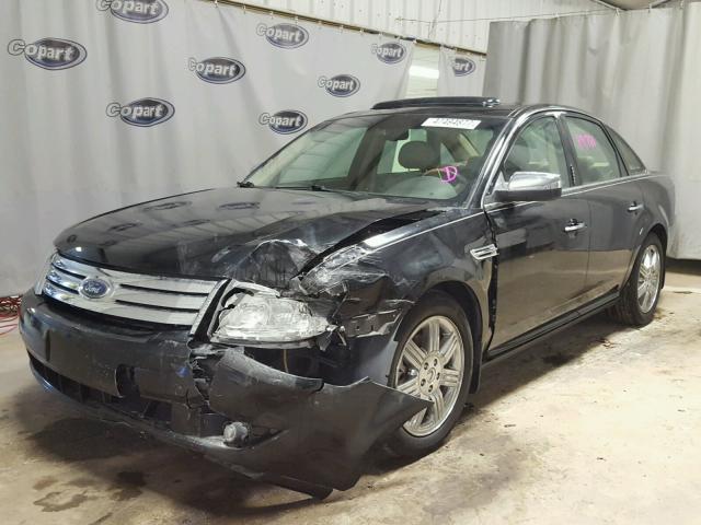 1FAHP25W08G125788 - 2008 FORD TAURUS LIM BLUE photo 2