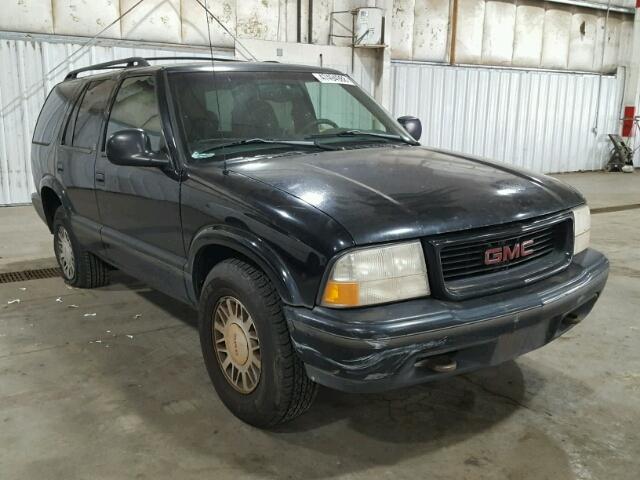 1GKDT13W3W2550518 - 1998 GMC JIMMY BLACK photo 1