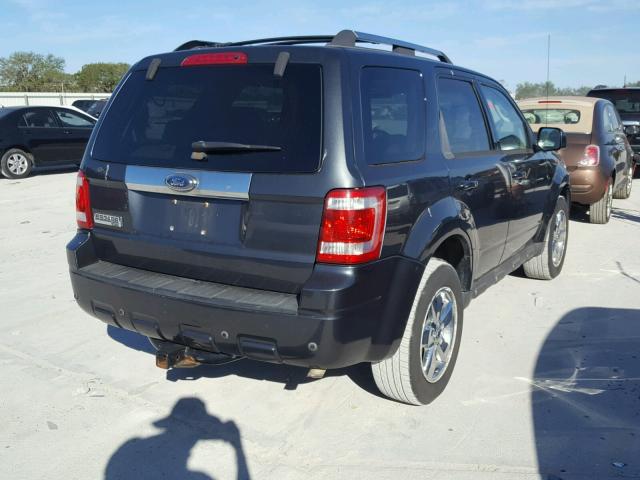 1FMCU04G89KA49792 - 2009 FORD ESCAPE LIM BLUE photo 4