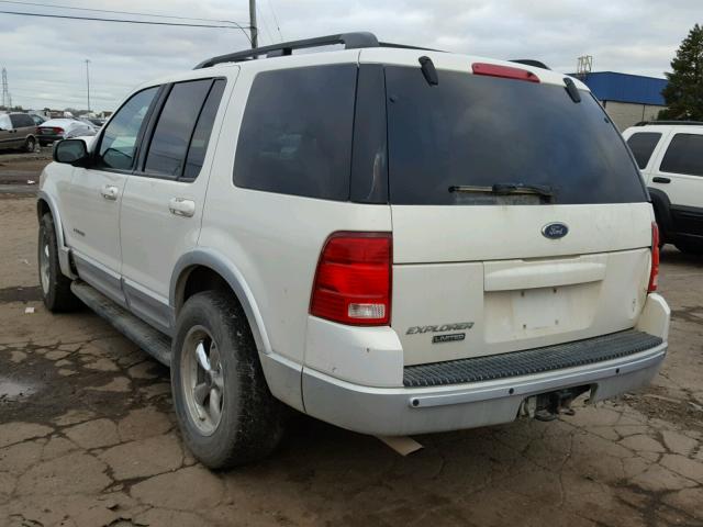 1FMZU75W22ZB89763 - 2002 FORD EXPLORER L WHITE photo 3