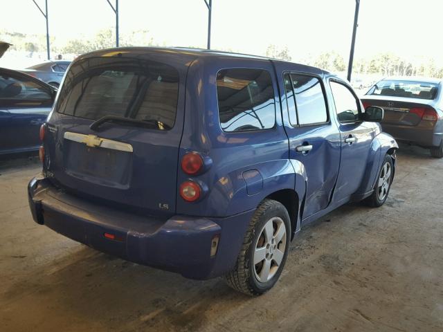 3GNDA13D46S522948 - 2006 CHEVROLET HHR LS BLUE photo 4