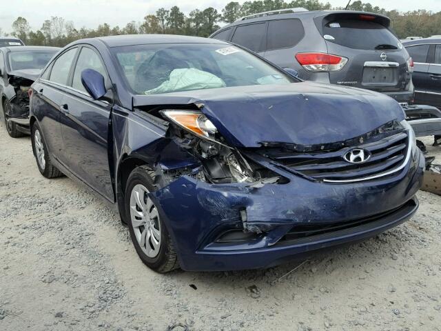 5NPEB4AC4BH302462 - 2011 HYUNDAI SONATA GLS BLUE photo 1