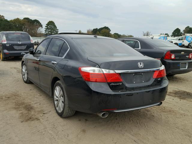 1HGCR3F89FA005638 - 2015 HONDA ACCORD EXL BLACK photo 3