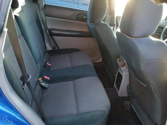 JF1SG666X8H718516 - 2008 SUBARU FORESTER S BLUE photo 6