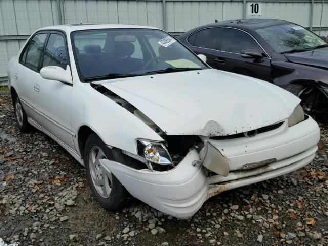 1NXBR18E6YZ332075 - 2000 TOYOTA COROLLA VE WHITE photo 1