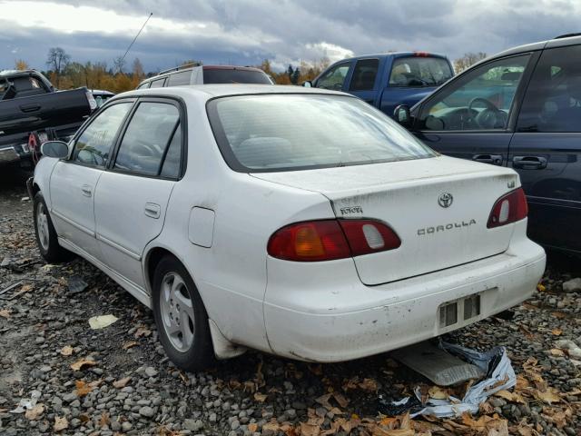 1NXBR18E6YZ332075 - 2000 TOYOTA COROLLA VE WHITE photo 3