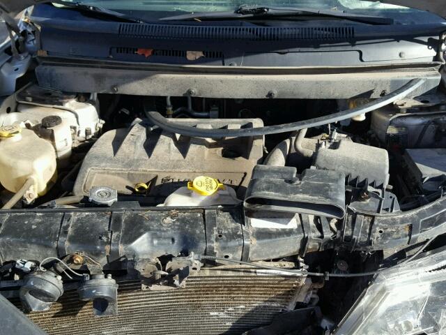 3D4GG47B99T182289 - 2009 DODGE JOURNEY SE SILVER photo 7