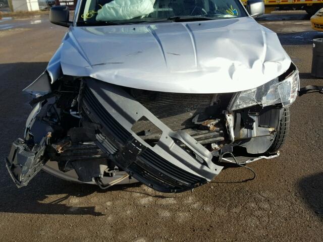 3D4GG47B99T182289 - 2009 DODGE JOURNEY SE SILVER photo 9