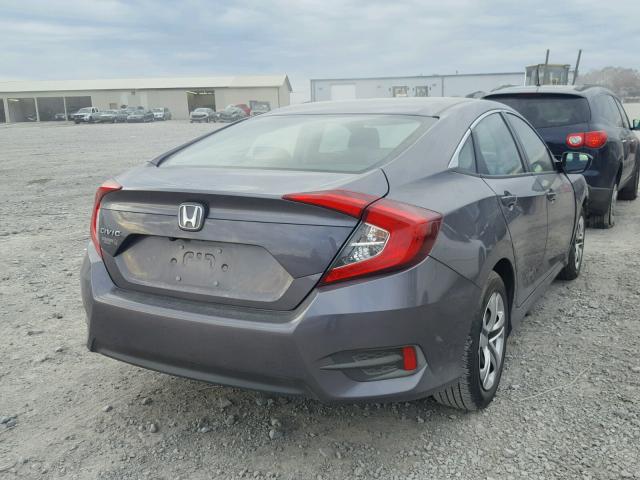 19XFC2F56HE041879 - 2017 HONDA CIVIC LX GRAY photo 4