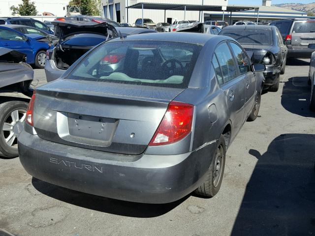 1G8AJ58F37Z208154 - 2007 SATURN ION LEVEL SILVER photo 4