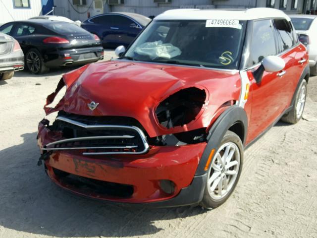 WMWZB3C59FWR44070 - 2015 MINI COOPER COU RED photo 2