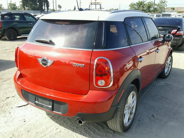 WMWZB3C59FWR44070 - 2015 MINI COOPER COU RED photo 4