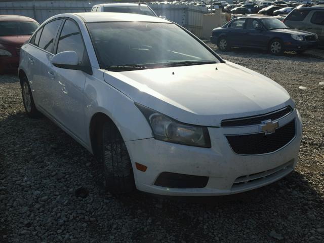 1G1PG5S98B7133188 - 2011 CHEVROLET CRUZE LT WHITE photo 1