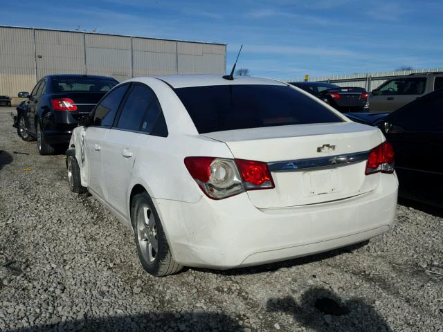 1G1PG5S98B7133188 - 2011 CHEVROLET CRUZE LT WHITE photo 3