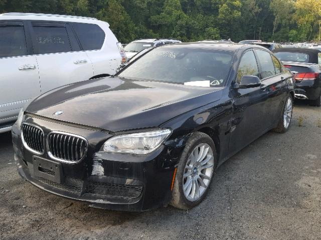 WBAYB6C5XFD965938 - 2015 BMW 750 XI BLACK photo 2