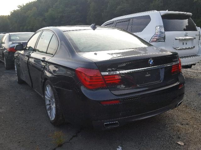 WBAYB6C5XFD965938 - 2015 BMW 750 XI BLACK photo 3