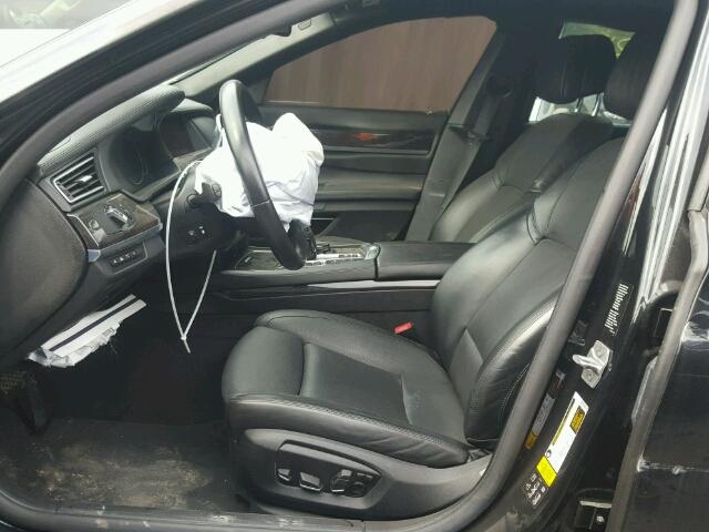 WBAYB6C5XFD965938 - 2015 BMW 750 XI BLACK photo 5
