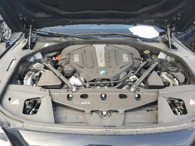 WBAYB6C5XFD965938 - 2015 BMW 750 XI BLACK photo 7