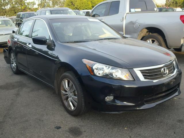 1HGCP36838A086080 - 2008 HONDA ACCORD EXL BLACK photo 1