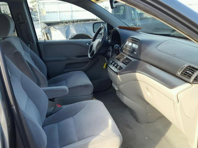 5FNRL38247B020673 - 2007 HONDA ODYSSEY LX GRAY photo 5