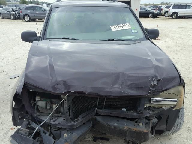 1GNDS13S682226324 - 2008 CHEVROLET TRAILBLAZE BURGUNDY photo 9