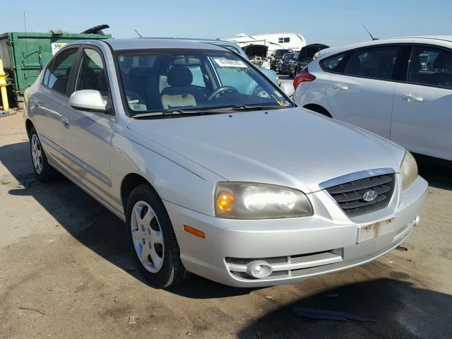 KMHDN46D44U715328 - 2004 HYUNDAI ELANTRA GL SILVER photo 1