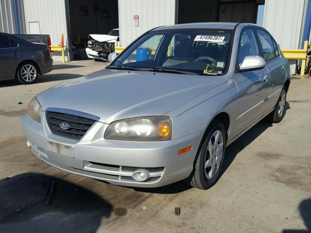 KMHDN46D44U715328 - 2004 HYUNDAI ELANTRA GL SILVER photo 2