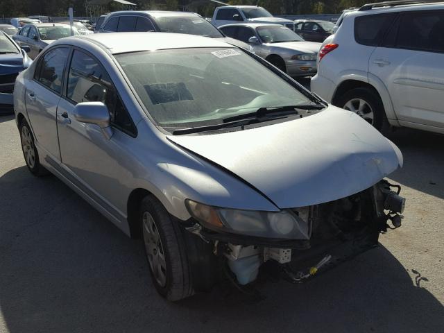 2HGFA16559H363260 - 2009 HONDA CIVIC LX SILVER photo 1