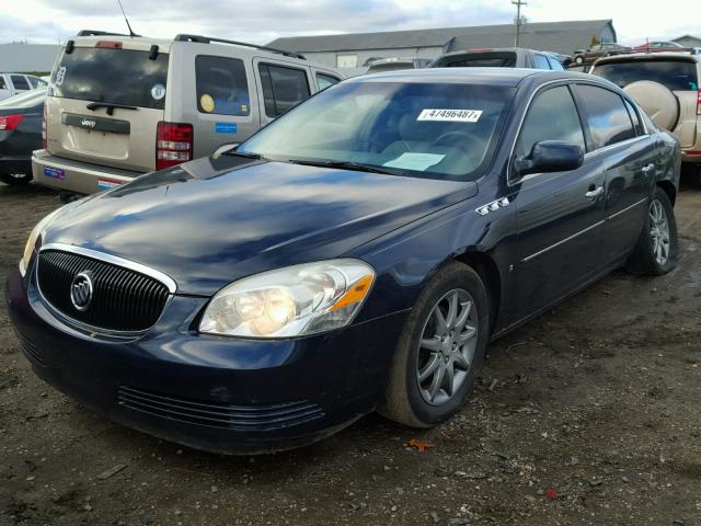 1G4HD57258U100204 - 2008 BUICK LUCERNE CX BLUE photo 2