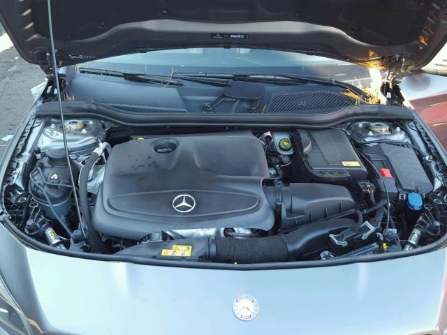 WDDSJ4EB9EN055148 - 2014 MERCEDES-BENZ CLA 250 GRAY photo 7