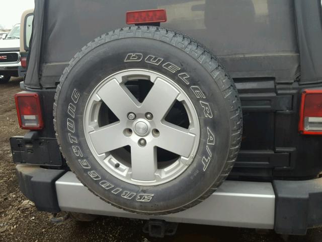 1C4GJWBG7CL138999 - 2012 JEEP WRANGLER S შავი ფოტო 9