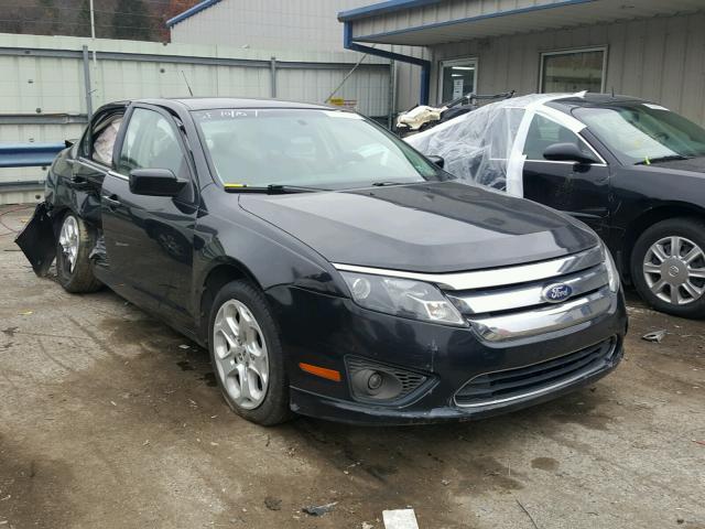 3FAHP0HA2AR319970 - 2010 FORD FUSION SE BLACK photo 1