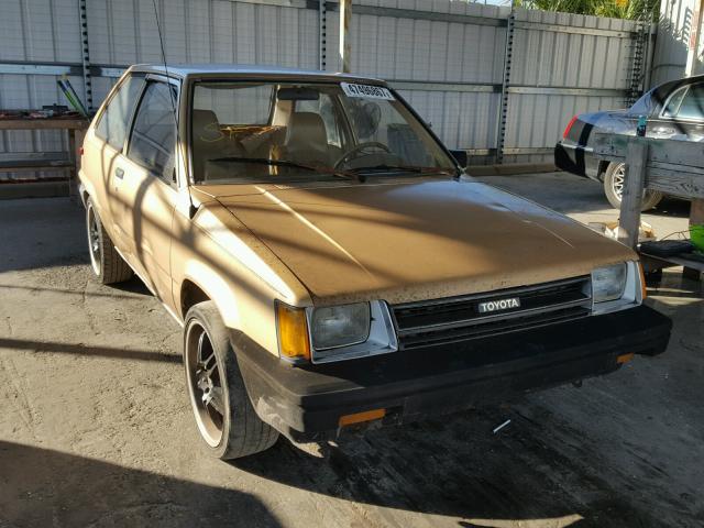JT2AL31G6F0345365 - 1985 TOYOTA TERCEL GOLD photo 1