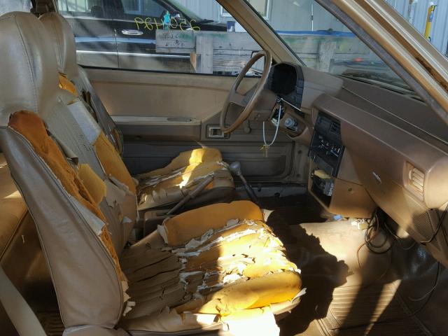 JT2AL31G6F0345365 - 1985 TOYOTA TERCEL GOLD photo 5