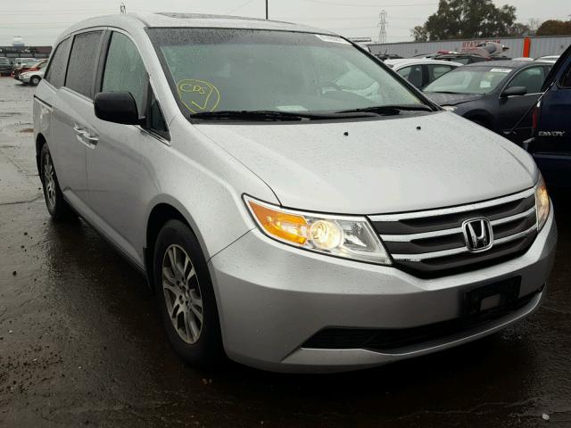 5FNRL5H67BB028368 - 2011 HONDA ODYSSEY SILVER photo 1