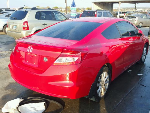 2HGFG3B86CH526984 - 2012 HONDA CIVIC EX 红色 照片 4