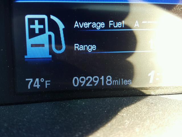 2HGFG3B86CH526984 - 2012 HONDA CIVIC EX 红色 照片 8