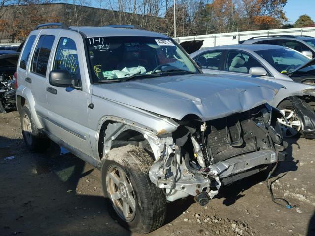 1J4GL58K36W289223 - 2006 JEEP LIBERTY LI SILVER photo 1