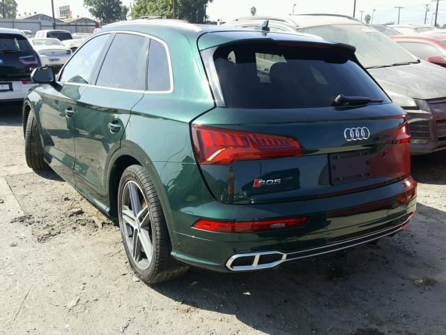 WA1A4AFY5J2124258 - 2018 AUDI SQ5 PREMIU GREEN photo 3