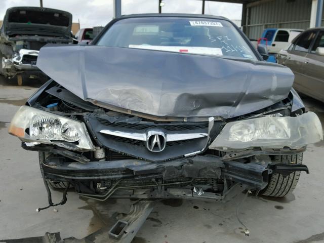 19UUA56602A026667 - 2002 ACURA 3.2TL CHARCOAL photo 7