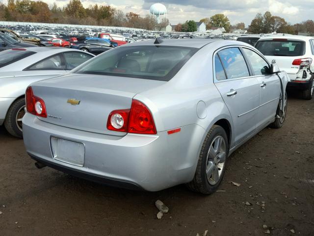 1G1ZD5EU1CF379895 - 2012 CHEVROLET MALIBU 2LT SILVER photo 4