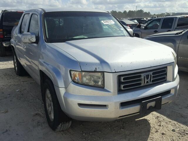 2HJYK16456H576003 - 2006 HONDA RIDGELINE SILVER photo 1