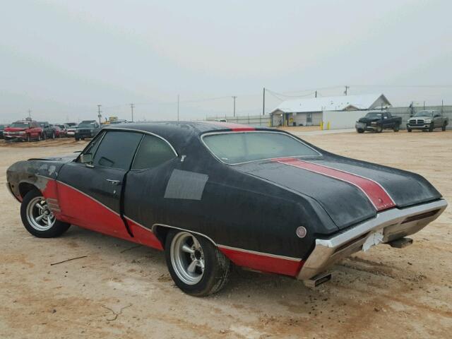 435378H247409 - 1968 BUICK SKYLARK BLACK photo 3