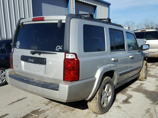 1J8HG48K37C533232 - 2007 JEEP COMMANDER 银色 照片 4